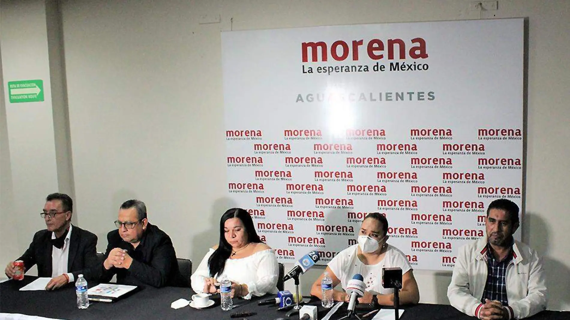 Conferencia de prensa Morena Ags